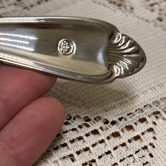 Pfaltzgraff 18/8 Stainless Set of 4 Slotted Spoons Gold Tip Brand New in Pack - Picture 8 of 8